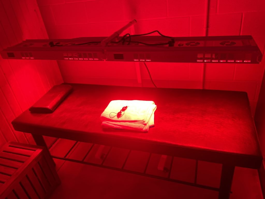 Red Light Therapy Room